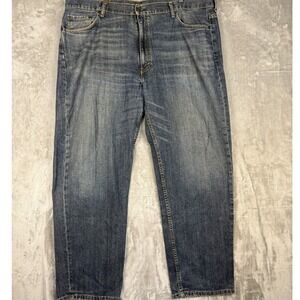 Levi's 541 Athletic Fit Jeans Men's Blue Denim W44 L32 Straight‎ Leg
